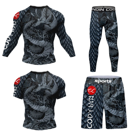 Rashguard para Jiu Jitsu No Gi y MMA - Ropa Deportiva de Poliéster