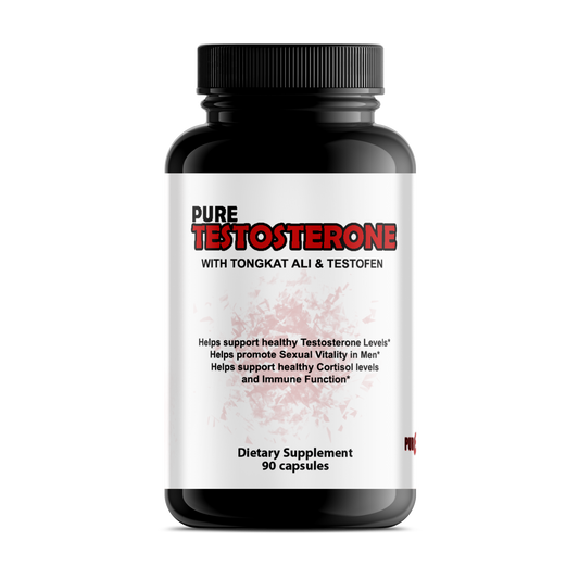 Pure Testosterone – Suplemento Natural para Aumentar la Testosterona y Mejorar el Rendimiento Masculino