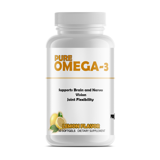 Omega-3 Puro - Suplemento de Alta Concentración para Salud Cardiovascular y Cerebral