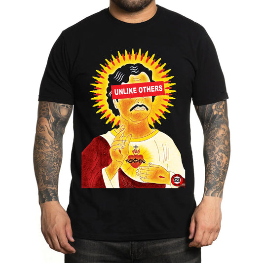 Camiseta Hombre Pablo Escobar - Diseño Exclusivo De Puta Madre 69, 100% Algodón